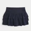 Tiered Ruffle Mini Skort