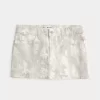 Twill Camo Mini Skirt