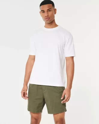 twill pull on shorts 7 1 1 330x413 - Twill Pull-On Shorts 7"