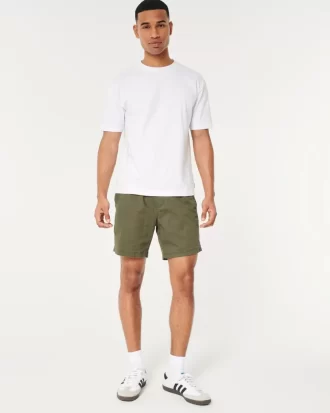 twill pull on shorts 7 2 1 330x413 - Twill Pull-On Shorts 7"