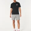 Twill Pull-On Shorts 7″