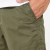 Twill Pull-On Shorts 7″