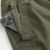 Twill Pull-On Shorts 7″