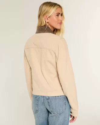 Twill Zip-Up Jacket