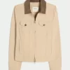 Twill Zip-Up Jacket