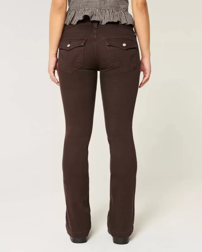 Ultra Low-Rise Bootcut Jeans