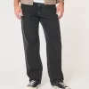 Washed Black Baggy Jeans