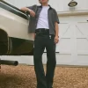 Washed Black Baggy Jeans