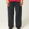 Washed Black Skater Baggy Jeans