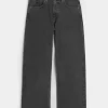 Washed Black Super Baggy Jeans