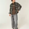 Washed Gray Skater Baggy Jeans