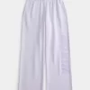 Wide-Leg Logo Sweatpants
