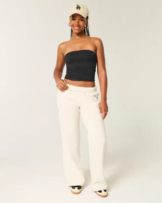 Wide-Leg Sweatpants