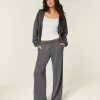 Wide-Leg Sweatpants