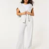 Wide-Leg Sweatpants