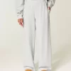 Wide-Leg Sweatpants
