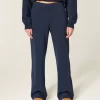 Wide-Leg Sweatpants