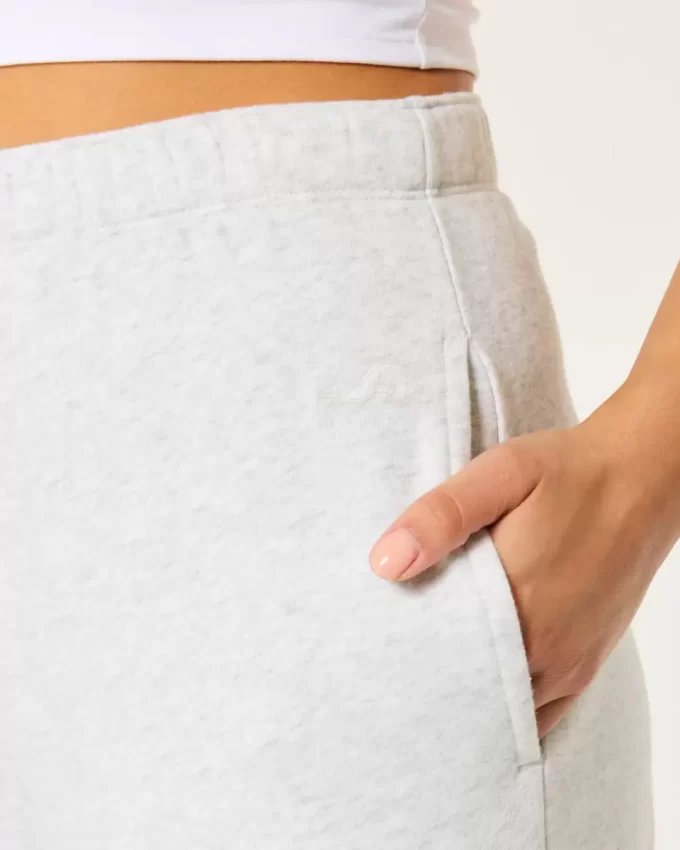 Wide-Leg Sweatpants