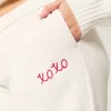XOXO Graphic Wide-Leg Sweatpants