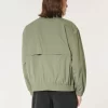 Zip-Up Nylon Jacket