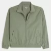 Zip-Up Nylon Jacket