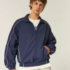 Zip-Up Windbreaker Jacket