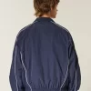Zip-Up Windbreaker Jacket