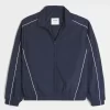 Zip-Up Windbreaker Jacket